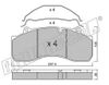 Фото Комплект тормозных колодок 6100 Fritech