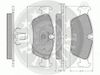 Фото Комплект тормозных колодок, дисковый тормоз 10283 Optimal