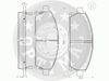 Фото Комплект тормозных колодок, дисковый тормоз 12125 Optimal