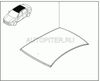Фото Панель крыши (катафорез) 8450039244 Автоваз
