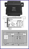 Фото Реле свечей накала для Mercedes Benz W124 E-Klasse 1993-1995 132033 Huco