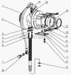 Фото Прокладка турбокомпрессора Yuchai YC6L280N-52 G01001118073A Yuchai