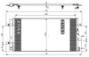 Фото Конденсатор, кондиционер 35916 Nrf