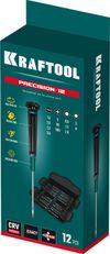 Фото Precision 12 набор отверток для точных работ 12 предм., KRAFTOOL 25689 Kraftool