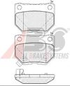 Фото Колодки тормозные задние дисковые к-кт для Subaru Impreza (G11) 2000-2007 37661 Abs