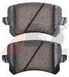 Фото Колодки тормозные задние дисковые к-кт для Seat Alhambra 2010> 37739 Abs