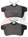 Фото Колодки тормозные задние дисковые к-кт для Citroen DS5 2012-2015 37762 Abs