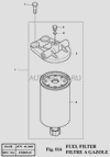 Фото Фильтр топливный NOVUS DE08 DE12 DV11 DV15 DB58TIS / DOOSAN 65125035016 Doosan
