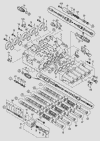 Фото Крышка гидроклапана на Hitachi ZX200-3 HITACHI 0791803 Hitachi
