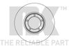 Фото Диск тормозной передний не вентилируемый для Ford Transit 1985-1991 202523 Nk