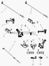 Фото КРОНШТЕЙН КРЕПЛЕНИЯ МОДУЛЯ АБС SC7 1067000031 Geely
