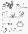 Фото Блок управления центральным замком для Geely FC/Vision 2008-2011 1067000176 Geely