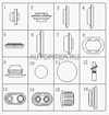 Фото УПЛОТНИТЕЛЬНАЯ ПРОКЛАДКА ТРУБОК КОНДИЦИОНЕРА NEW EC7, SC7, FE-3 1068000031 Geely