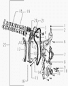 Фото Цепь ГРМ VISION 1136000081 Geely
