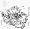 Фото Шестерня привода спидометра ведомая GEELY MK/GEELY 3170121005 Geely