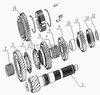 Фото Подшипник МК игольчатый 1 пер 3343928111 Geely
