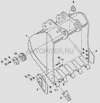 Фото Режущая кромка левая hunday R 320-7 63Е1-3534GG                                                      63E13534GG Hyundai-Kia