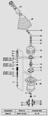 Фото Ремкомплект джойстика управления Hyundai XKAY-01723 XKAY01723 Hyundai-Kia