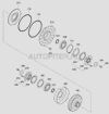 Фото сальник хвостовика, ZGAQ-02057 ZGAQ02057 Hyundai-Kia