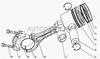 Фото Вкладыш шатунный комплект  M3000-1004007           M30001004007 Faw
