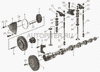 Фото Распредвал WD615, WP10 61500050096 Foton