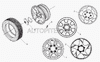 Фото ДИСК КОЛЕСА 4/4 R16 GW SAFE F1 3101110F00C1 Great Wall