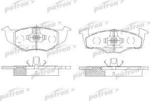 Комплект тормозных колодок, дисковый тормоз