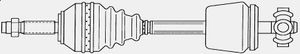 Приводной вал 21053 Gkn-Spidan