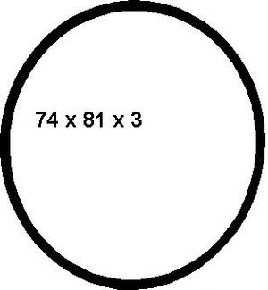 Прокладка, маслянный фильтр; Прокладка, фильтр очистки топлива