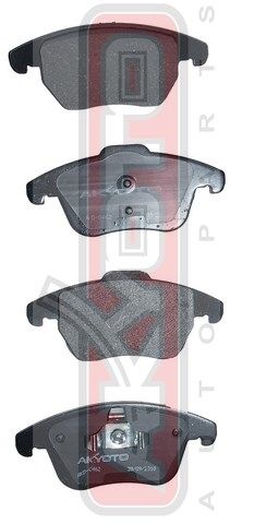 олодки тормозные дисковые передние AKD0462 Akyoto