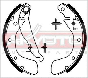 Колодки барабанные к-кт для Opel Corsa B 1993-2000 AKS0533 Akyoto