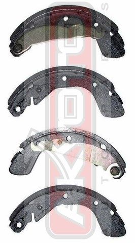 Колодки барабанные к-кт для Opel Corsa B 1993-2000 AKS0533 Akyoto
