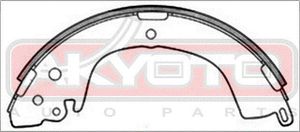 Колодки барабанные к-кт для Mitsubishi L200 (K6,K7) 1996-2006 AKS6718 Akyoto