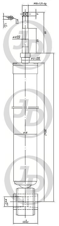 Стойка JAA0020 JD FAWE2949 19068565 20569 23910 27D41A 27E03A 27E03F 27F41A 27F41F 343295 343317 343 jaa0020 Jd