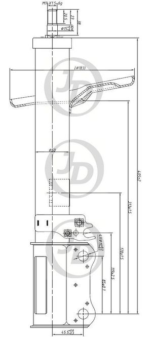Стойки jas0014 Jd