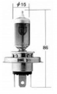 Лампы H4 12V60/55W=>135/125W P43t-38 T16 2pcs P0754W Koito