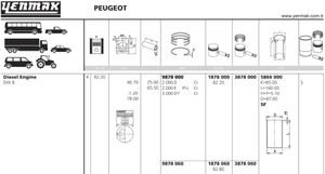К-кт поршней для Citroen Berlingo(FIRST) (M59) 2002-2012