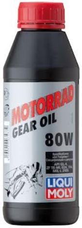 Масло трансмиссионное для мототехники Motorbike Gear Oil 80W (Минеральное), 0,5 л 7587 Liqui Moly