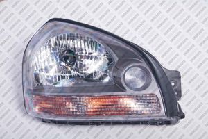 Фара (линза) правая без корректора HYUNDAI Tucson 2003;