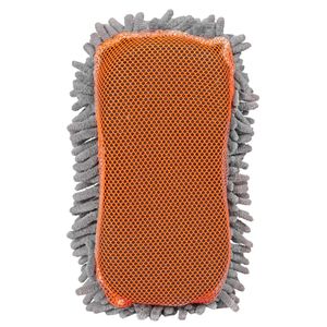 Губка-шиншилла с коралловой тканью (24*11 см) (AB-E-01)