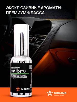 Ароматизатор-спрей "SILVER" Perfume COSA NOSTRA 30мл (AFSP266) afsp266 Airline