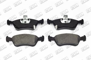 Тормозные дисковые колодки  передние BP011231 BP011231 Sfec