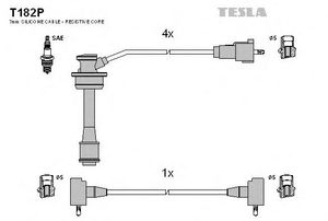 Комплект проводов зажигания T182P Tesla