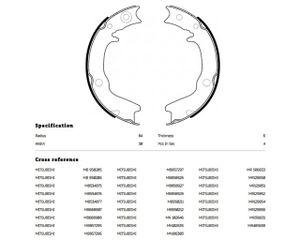 Колод. торм. бар. NiBK FN6704