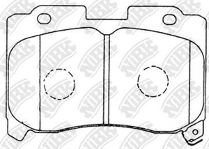 Колод. торм. диск. NiBK PN1360