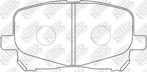 Колод. торм. диск. NiBK PN1448