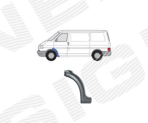 Арка переднего крыла левая для VW Transporter T4 1996-2003 pvw77009el Signeda