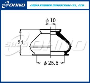 Пыльник ШРУСа dc2522 Ohno