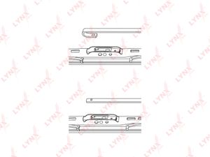 Щетка стеклоочистителя летняя