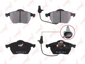 Комплект тормозных колодок BD3024 Lynx